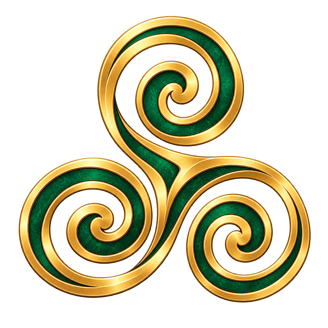 Celtic triquetra symbol