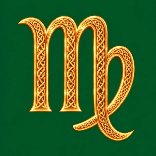 Virgo zodiac symbol