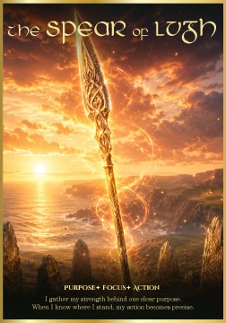 Spear of Lugh oracle card